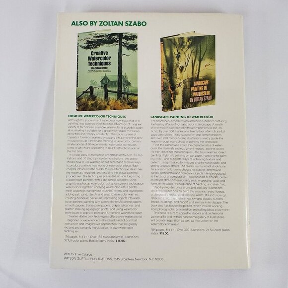 Zoltan Szabo Paints Landscapes no. 137 of 1000 SIGNED By Artist 1977 First Ed.. - Picture 5 of 6